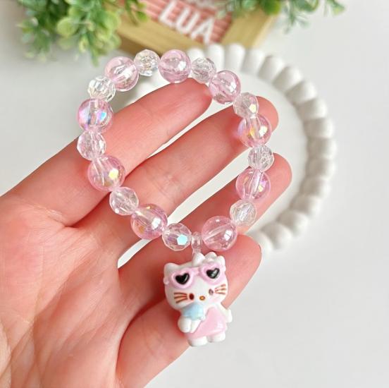 Hello kitty figürlü Boncuk bileklik adet
