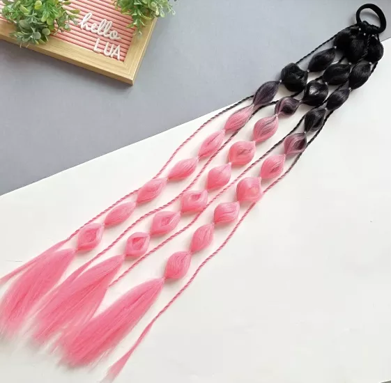 Bonbon saç detaylı lastik toka