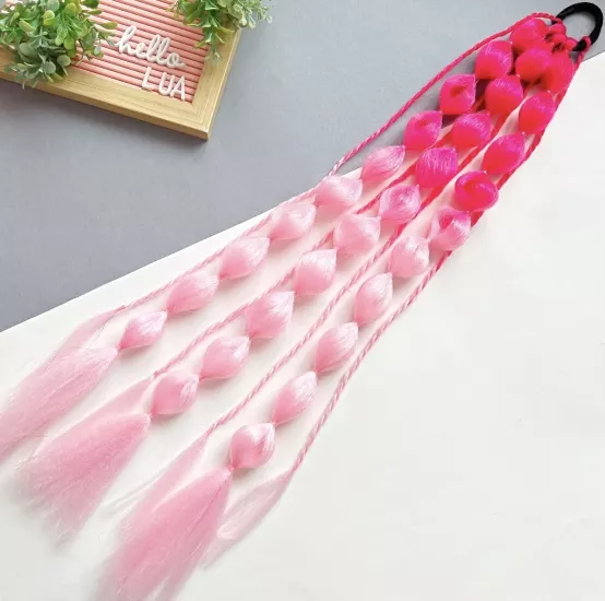 Bonbon saç detaylı lastik toka