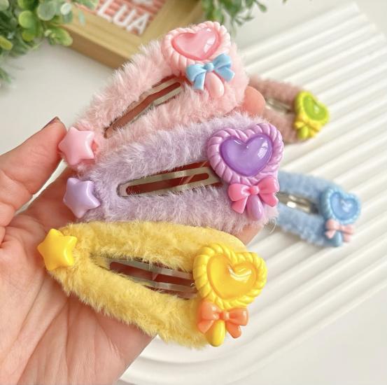 Peluş çıtçıt toka adet