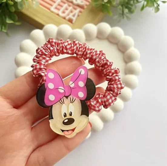 Minnie mouse figürlü lastik toka adet