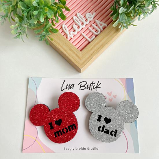 I love mom and dad pens toka çifti