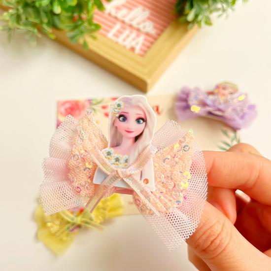 Elsa figür detaylı pens toka adet