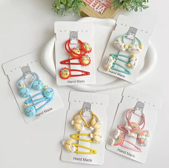 Lastik ve çıtçıt toka seti