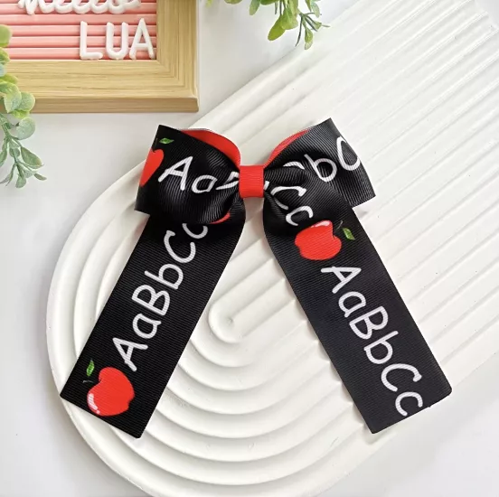 Okul temalı fiyonk pens toka 