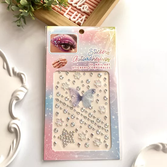 Yüz ve saç stickerı