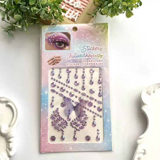 Yüz ve saç stickerı