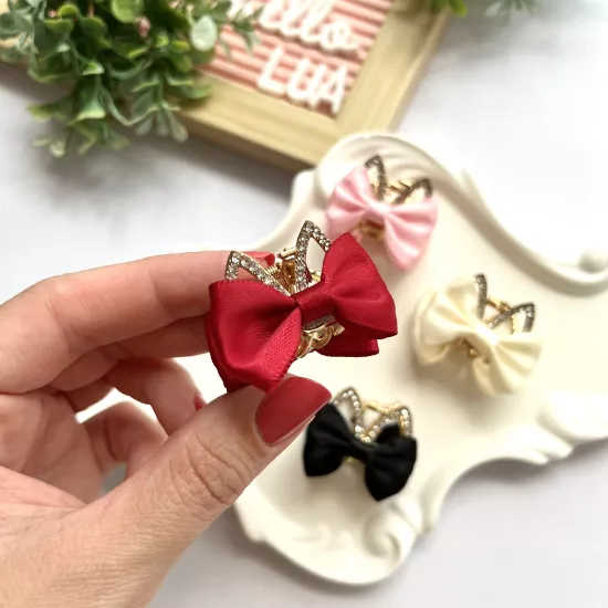 Fiyonk figürlü mini metal mandal toka adet
