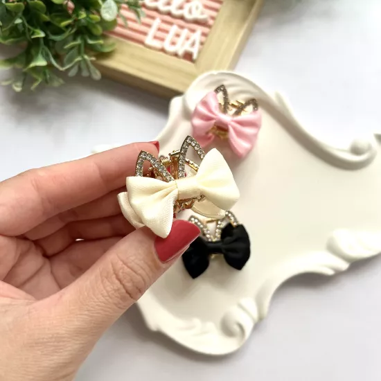 Fiyonk figürlü mini metal mandal toka adet