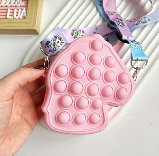 Unicorn popit detaylı çanta 