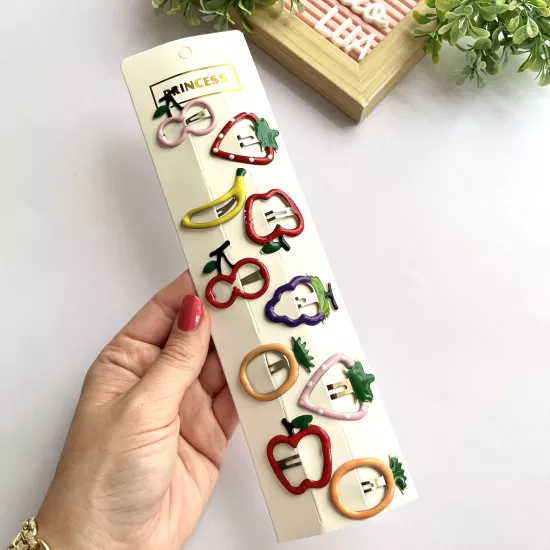 Mini meyve çıtçıt 10lu set