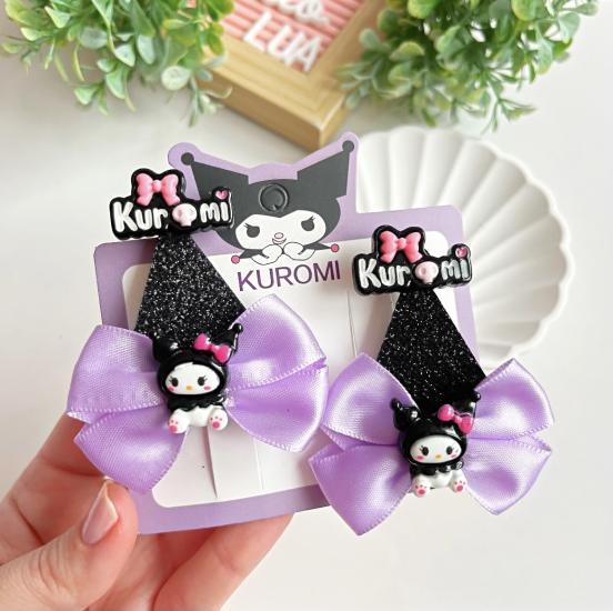 Kuromi figürlü pens toka çifti