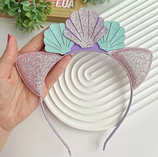 Denizkızı temalı taç adet