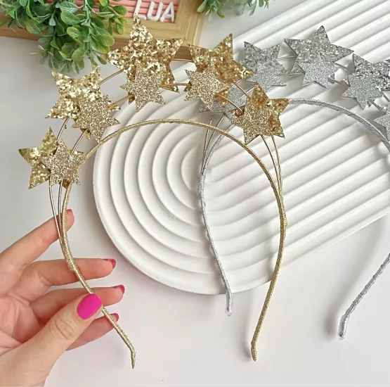 Yıldız detaylı özel gün taç adet