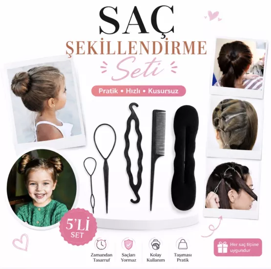 5li saç şekillendirme seti 