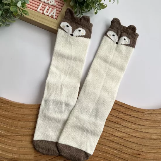 Sevimli tilki çorap
