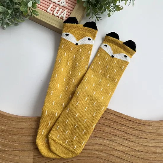 Sevimli tilki çorap
