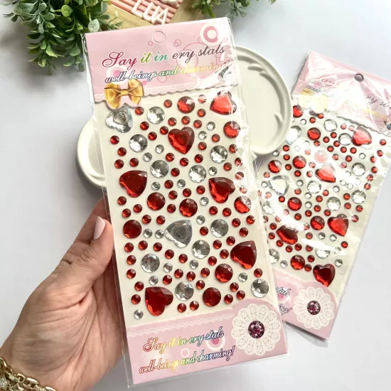 Yüz ve saç sticker paketi 