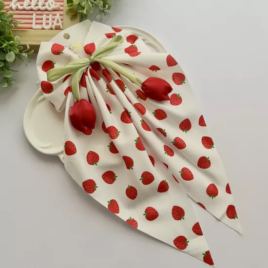 Lale detaylı Fiyonk otomatik toka adet